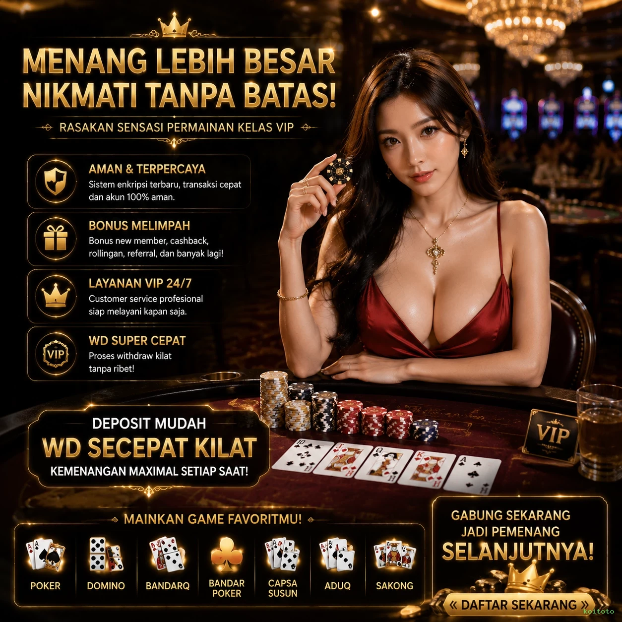 koitoto Dukungan Pelanggan